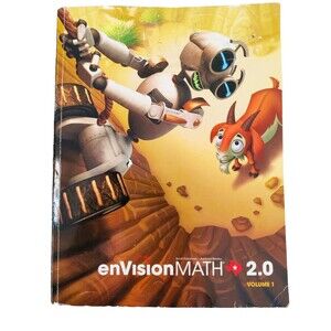 Person Texas: enVision Math 2.0, Grade 4 Volume 1 Topics 1-8 Homeschool Book M1